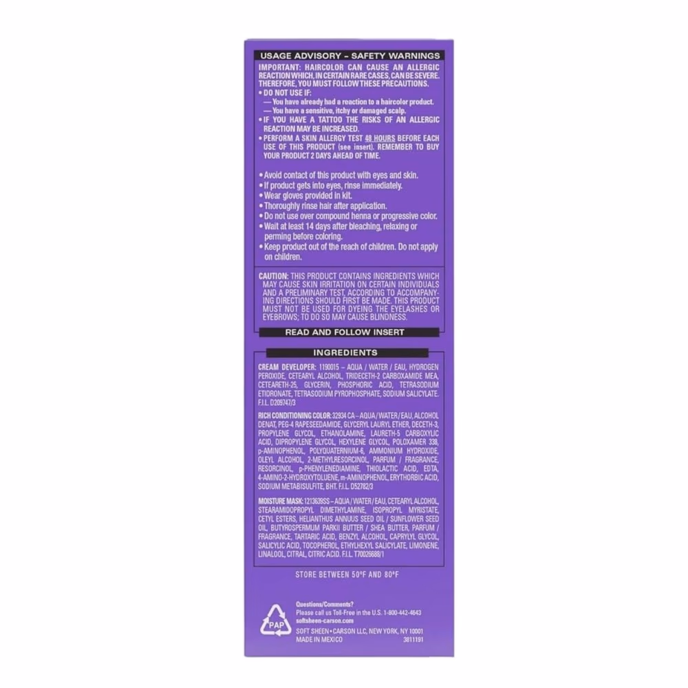 Dark and Lovely Fade Resist Hair Color - Brown Sugar 2