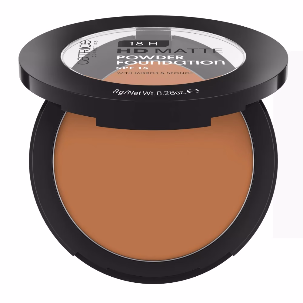 Catrice 008C 18H Matt Powder Foundation SPF15 8g  2