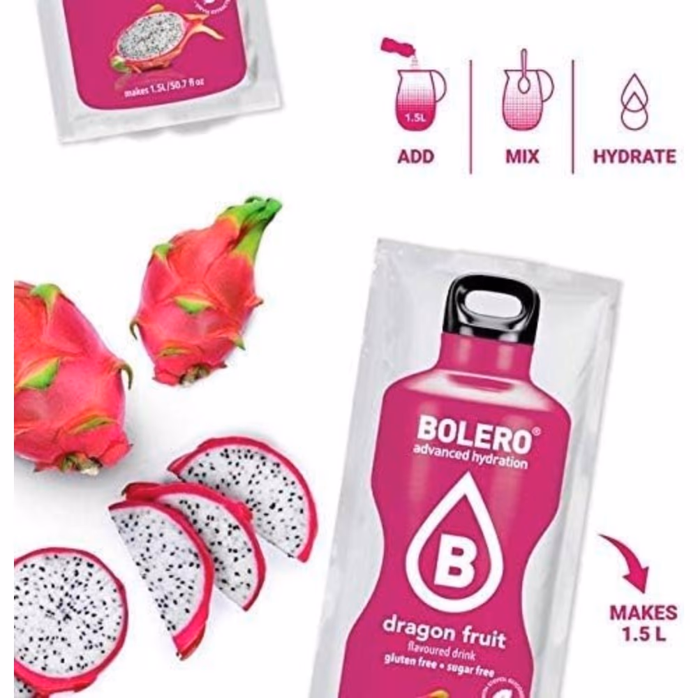 Bolero Drinks Dragon Fruit 24 Pack 2