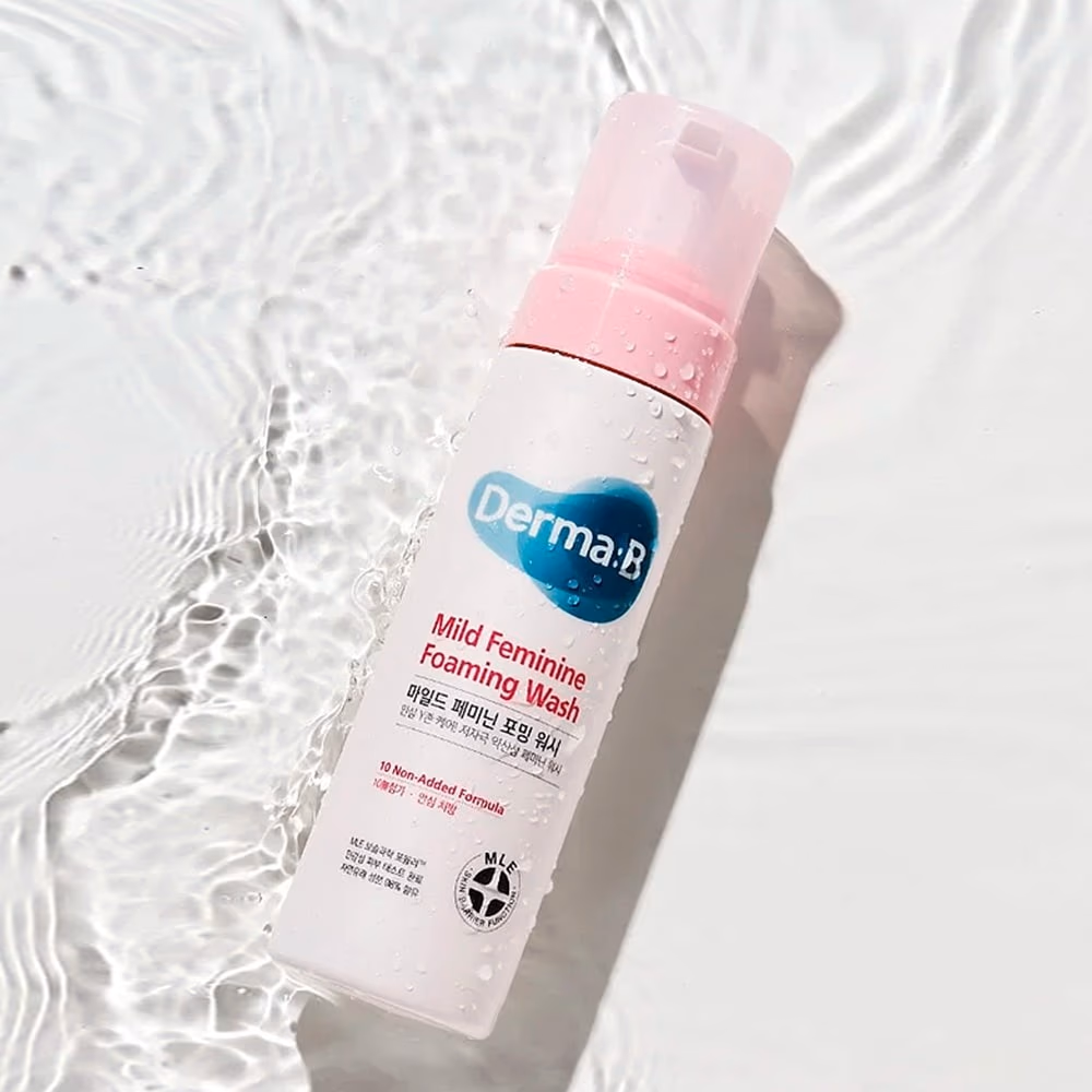 Derma B Mild Feminine Foaming Wash 200ml 2