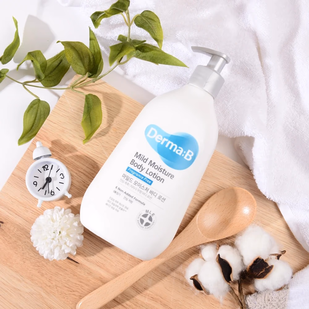 Derma B Mild Moisture Body Lotion 400ml 2