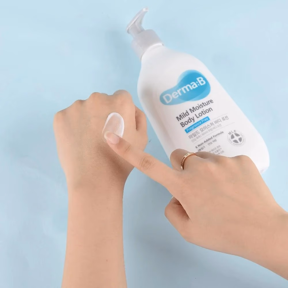 Derma B Mild Moisture Body Lotion 400ml 3