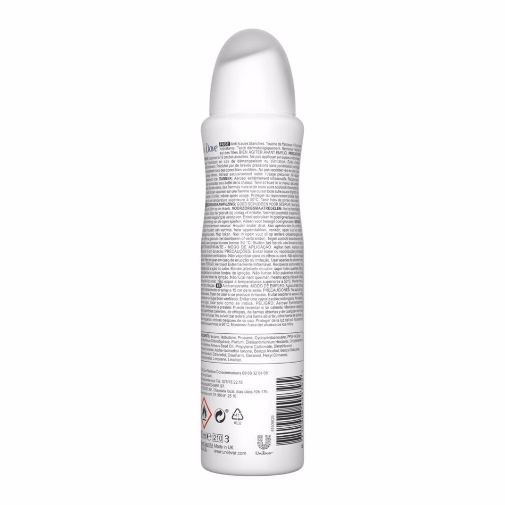 Dove Invisible Dry Deo Spray 250ml 2
