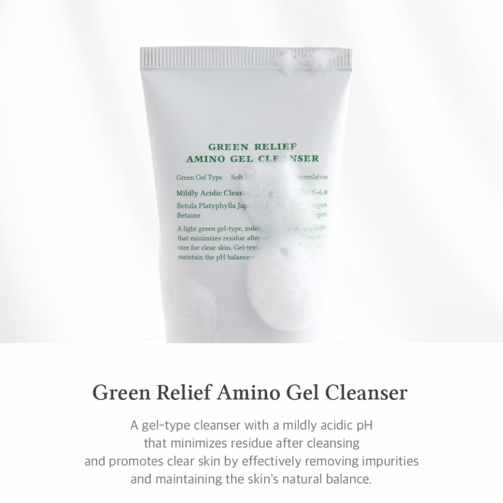 Dr. Althea Green Relief Amino Gel Cleanser – 100ml 3