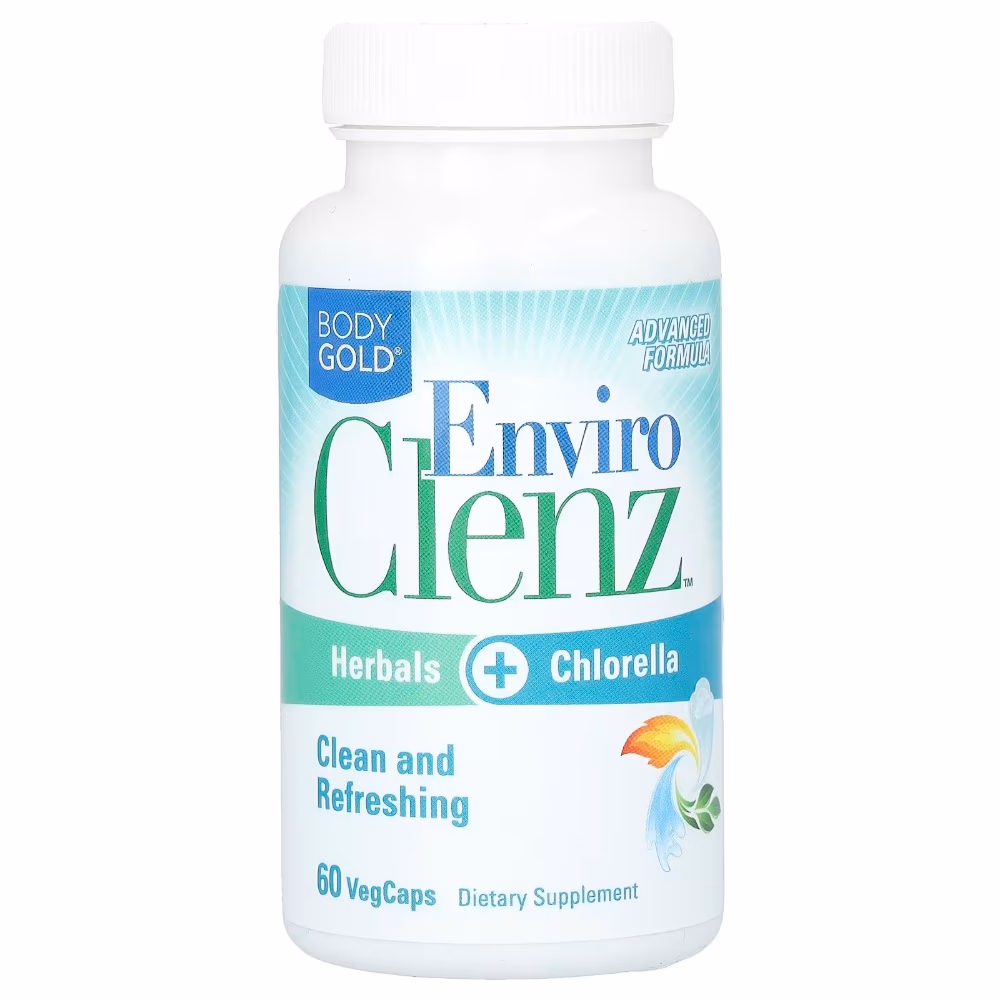 Body Gold Enviro Clenz Chlorella 60 Veg Caps 3