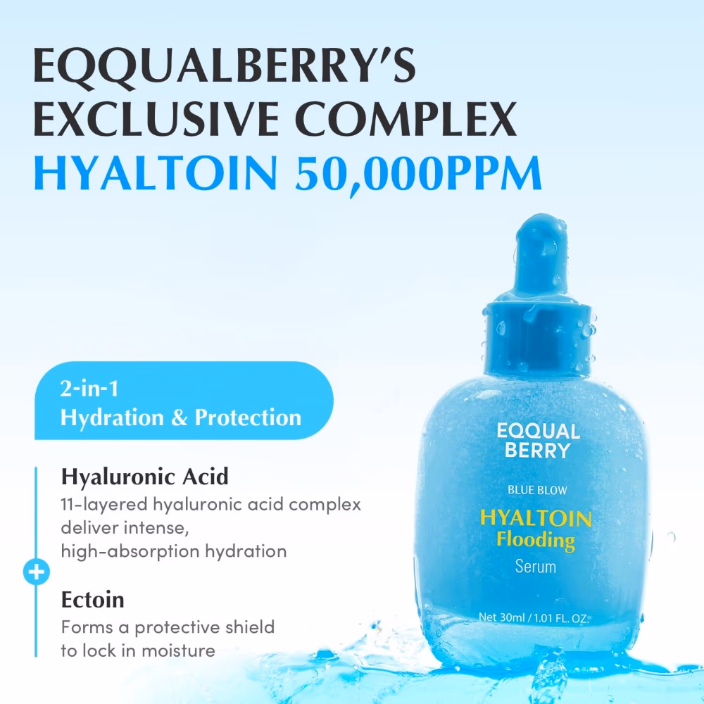 Eqqual Berry Hyaltoin Flooding Serum 30ml 4