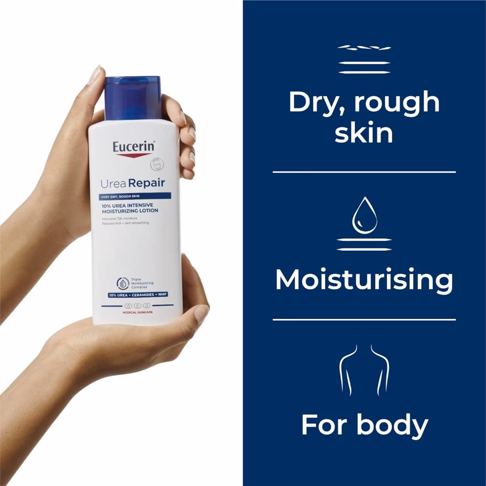 Eucerin UreaRepair PLUS 10% Urea Moisturising Lotion – 250ml  3