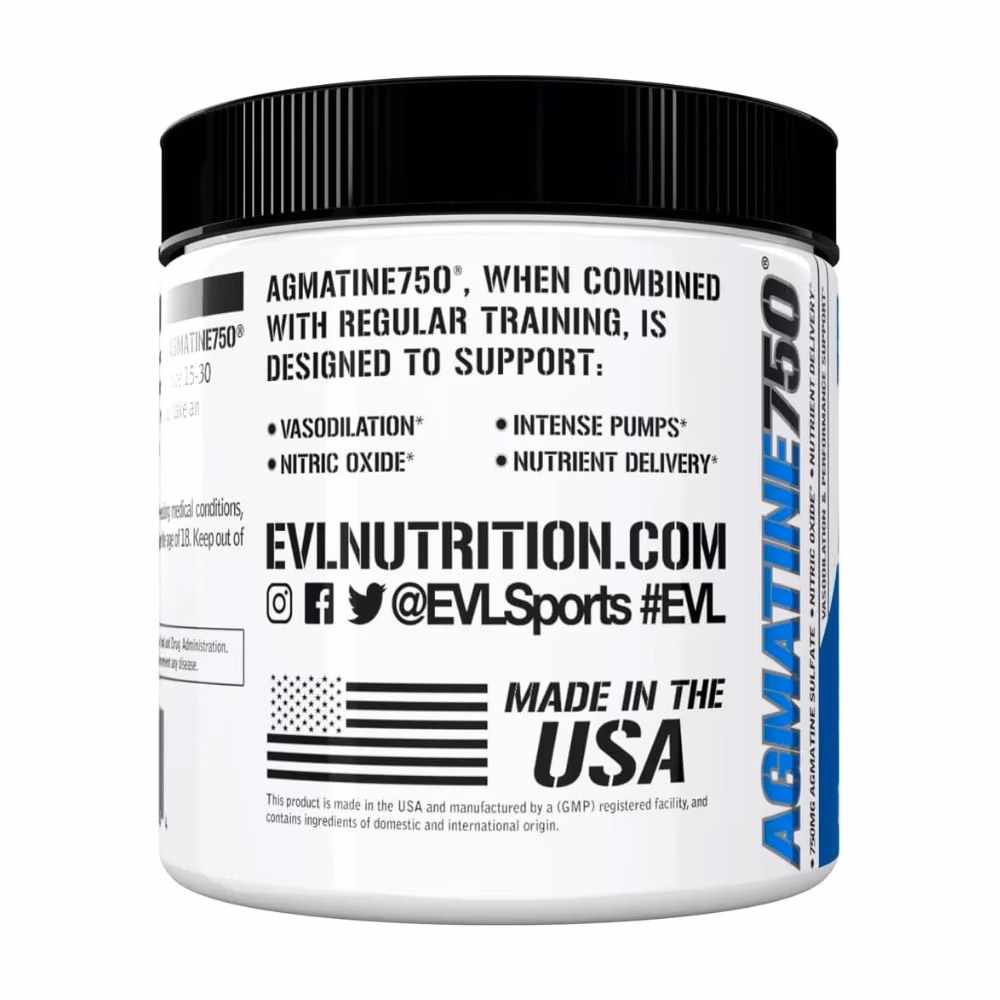 EVL Agmatine 750 Unflavored 75g 2