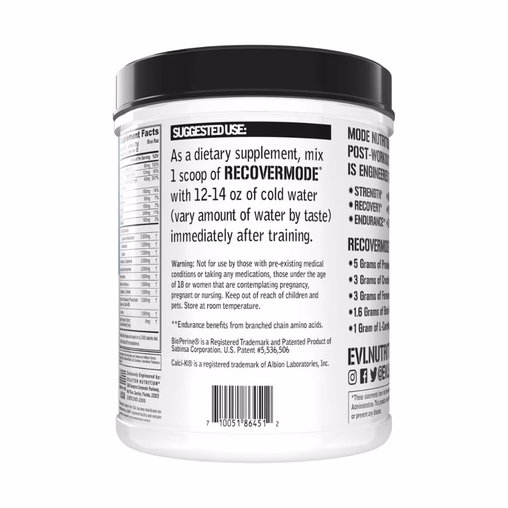 EVL Recovery Mode Pow Blue Raz 630g 4