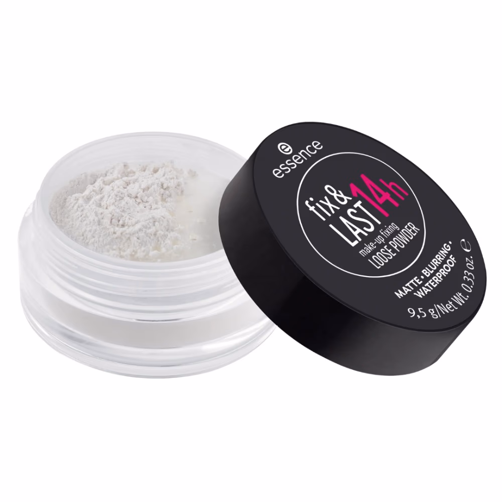 Essence Fix & Last 14h Make-Up Fixing Loose Powder – Long-Lasting Mattifying Setting Powder 2