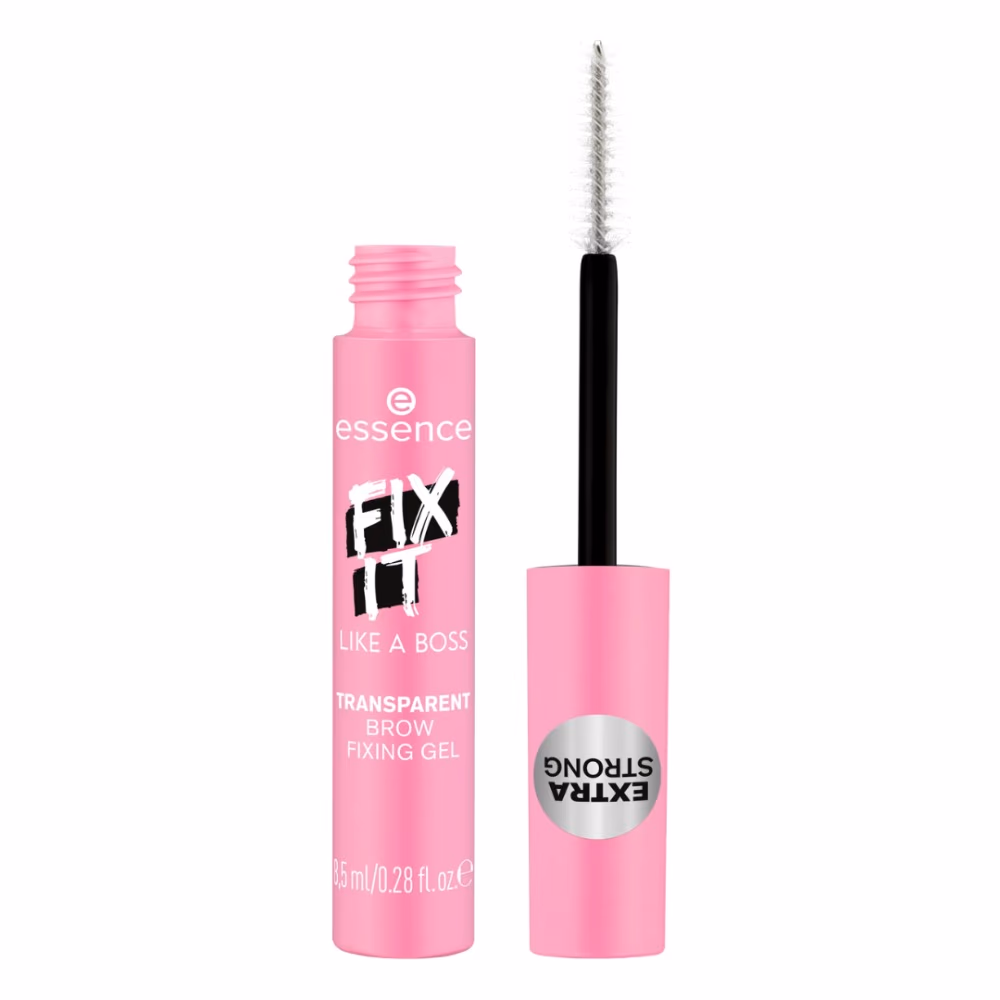 Essence Fix It Like A Boss Transparent Brow Fixing Gel – Strong Hold Clear Brow Gel 2