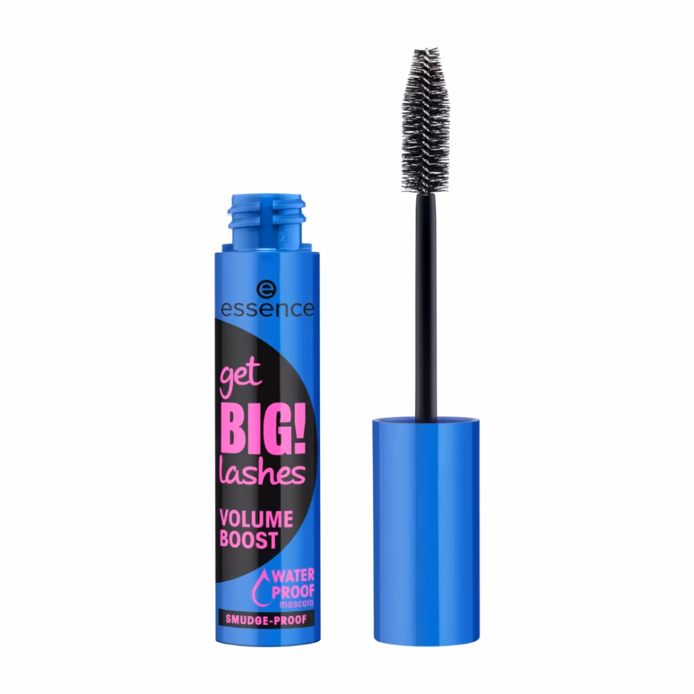 Essence Get Big! Lashes Volume Boost Waterproof Mascara – Long Lasting Volumizing Waterproof Black Mascara 2