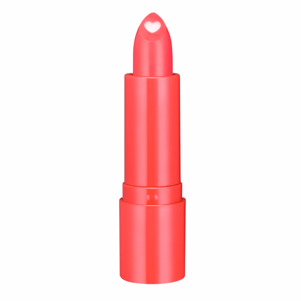 Essence Heart Core Fruity Lip Balm 02 Sweet Strawberry – Nourishing Tinted Lip Balm with Fruity Scent 2