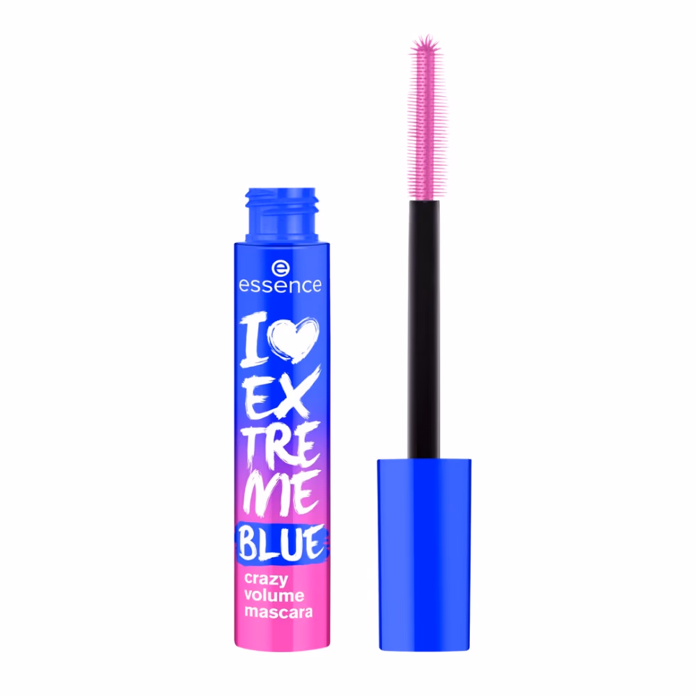 Essence I Love Extreme Crazy Volume Mascara Blue – Bold Lash Volume with Intense Color 2