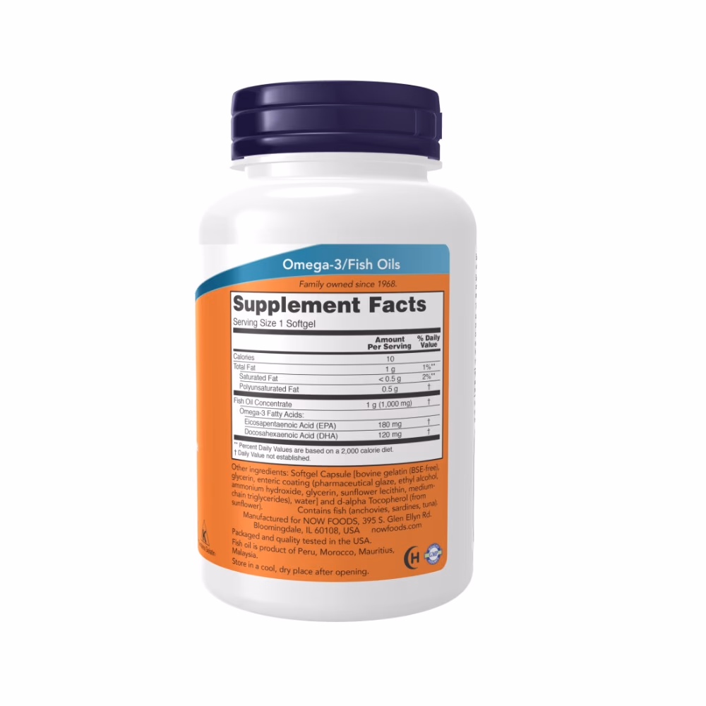 Now Omega 3 90 Softgels 2