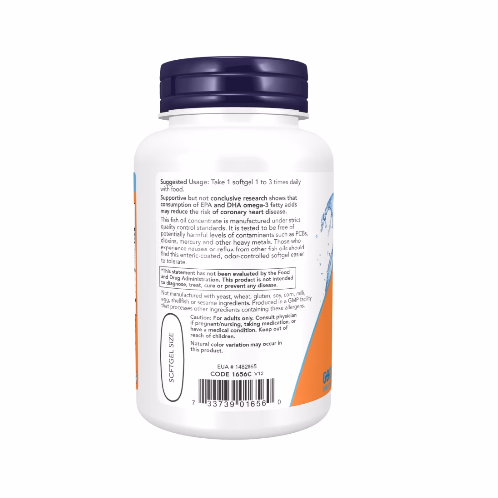 Now Omega 3 90 Softgels 3