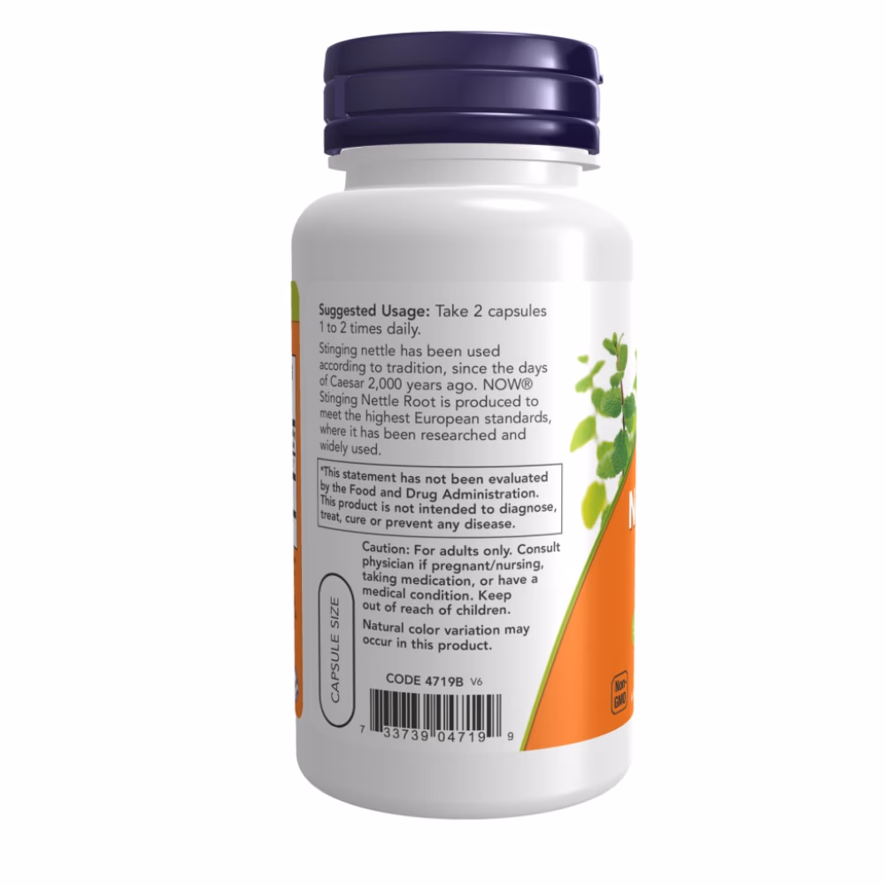 Now Stinging Nettle Root Extract 250mg 90 Veg Capsules 3