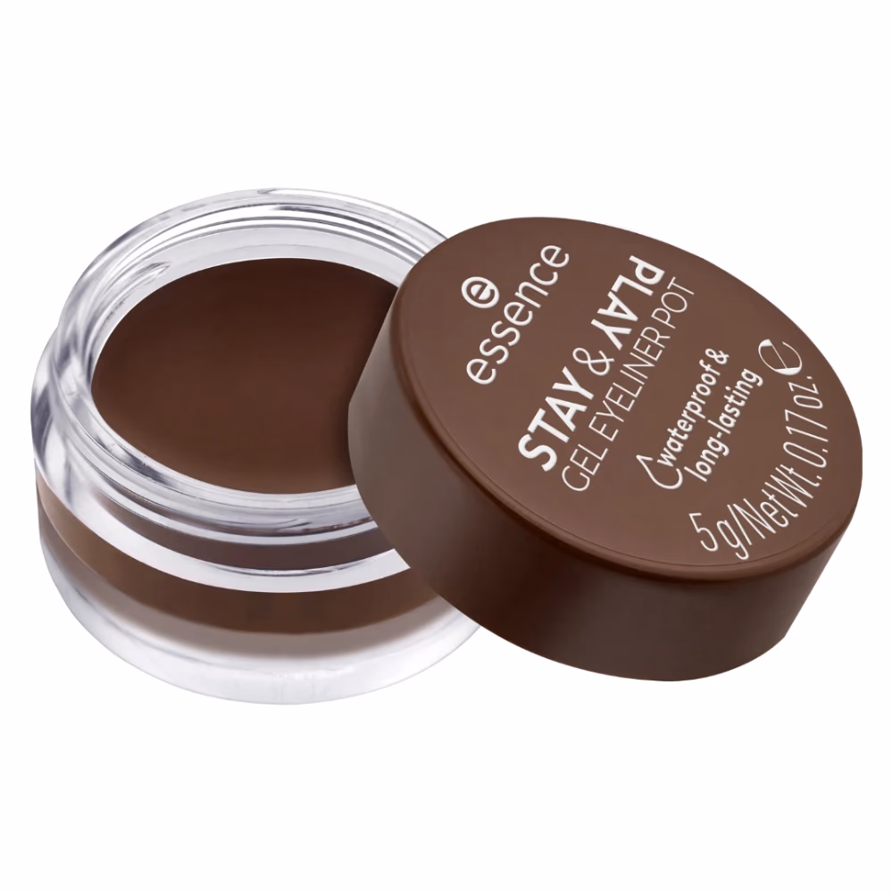 Essence Stay & Play Gel Eyeliner Pot 02-Brown 2