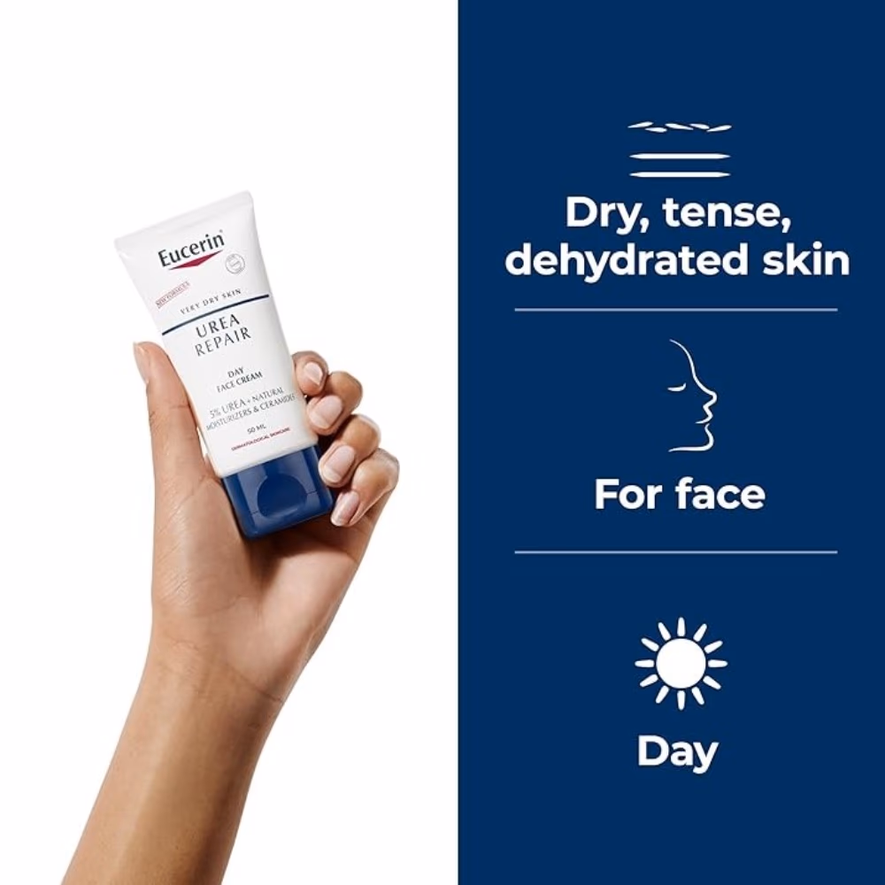 Eucerin 5% Urea Repair Replenishing Face Cream 50ml 2
