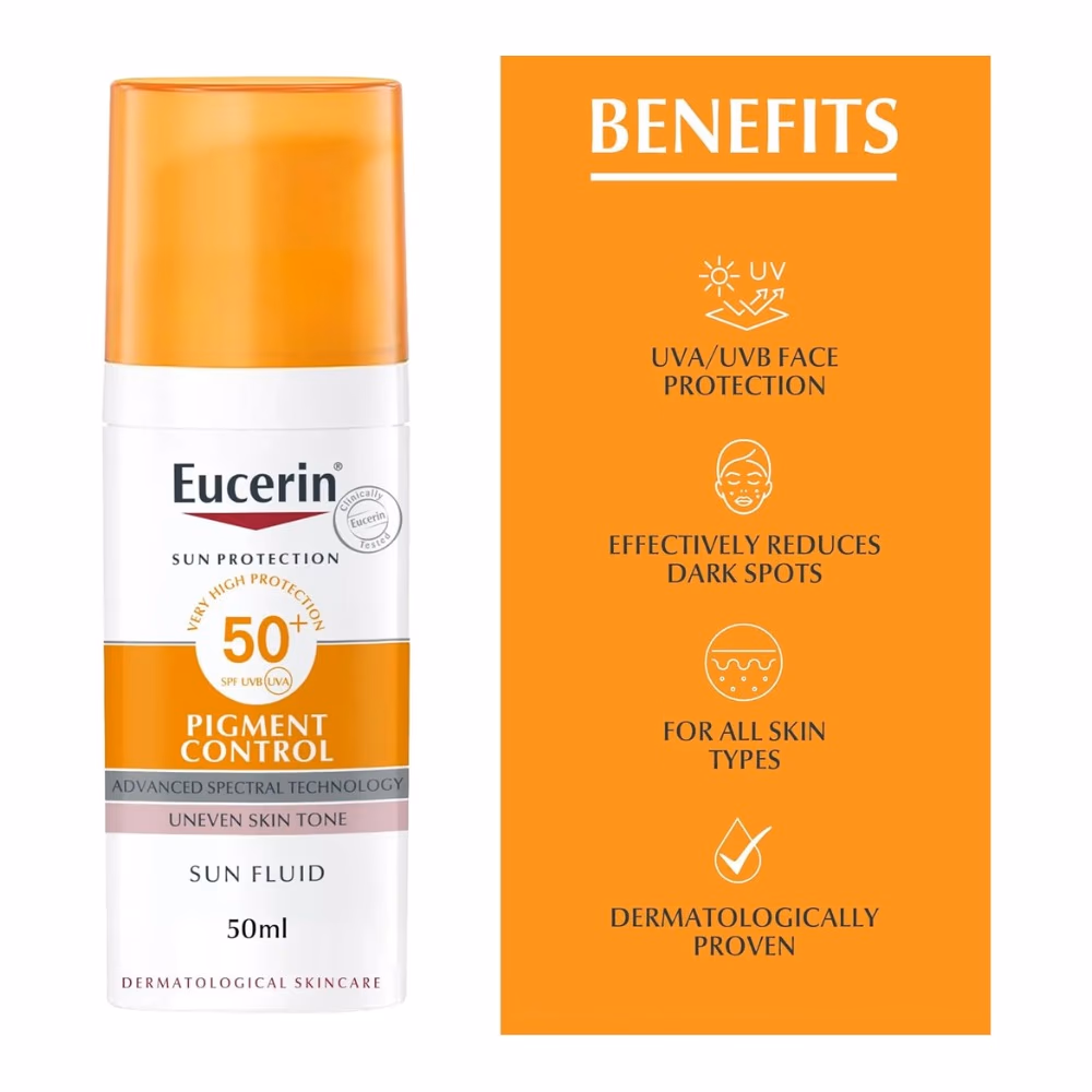 Eucerin Sun Fluid Pigment Control SPF50+ 50ml 5