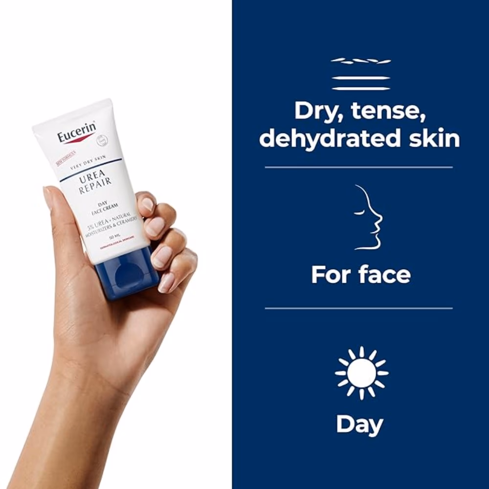 Eucerin UreaRepair Plus 5% Urea Day Face Cream – 50ml  4