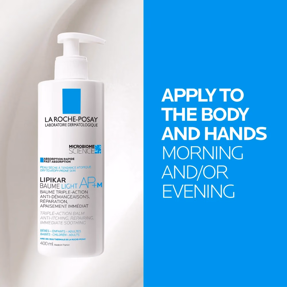 La Roche-Posay Lipikar Baume Light AP+M Triple Action Balm 400ml 4