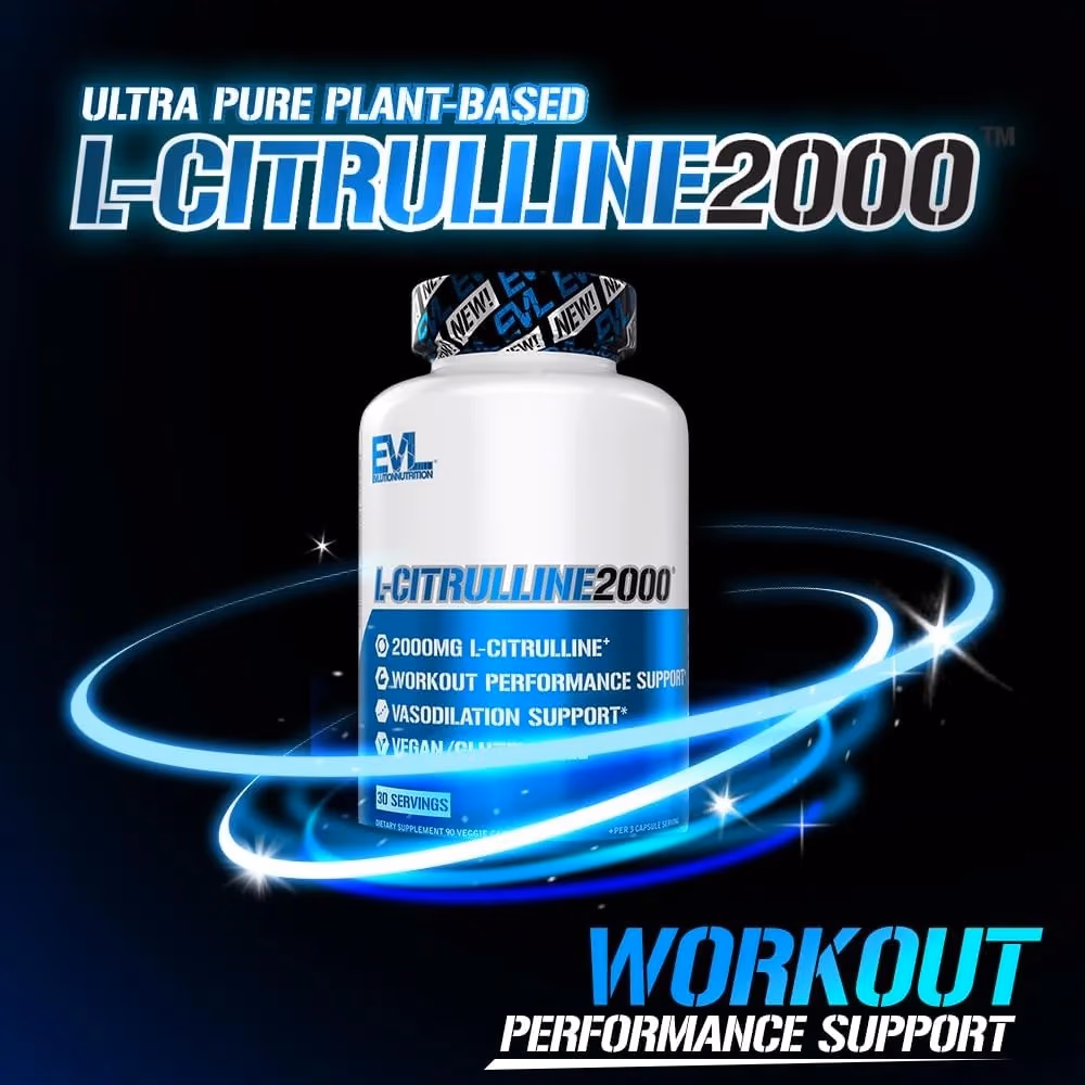 EVL L-Citrulline 2000 Cap 90s 4