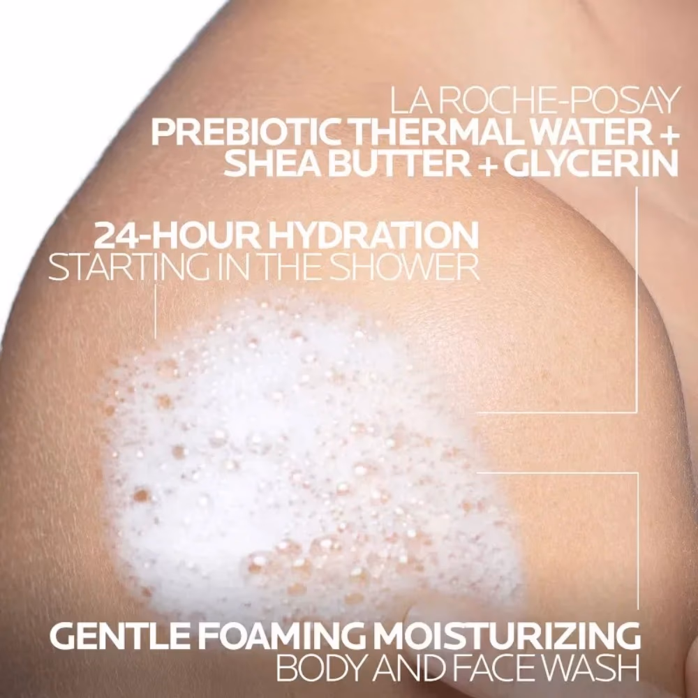 La Roche-Posay Lipikar AP+ Gentle Foaming Moisturizing Wash 200ml 3