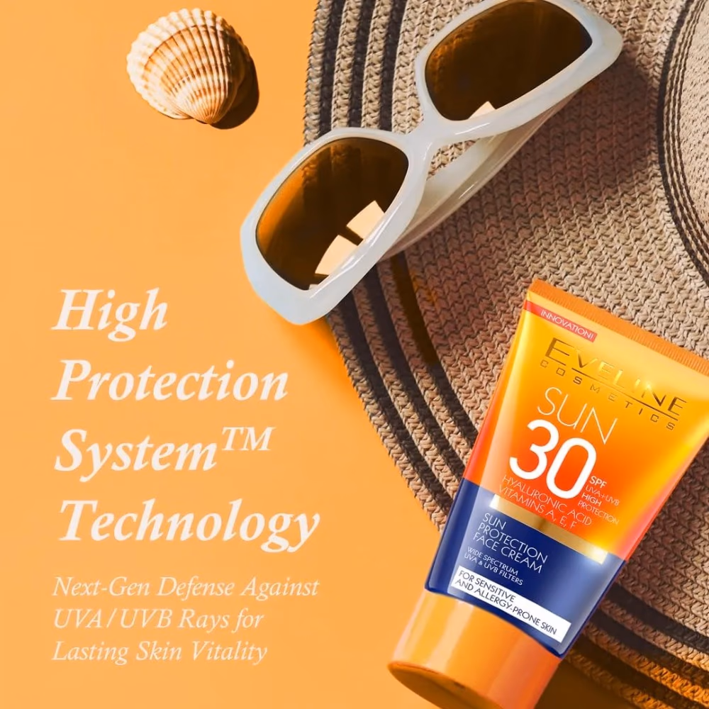 Eveline Sun SPF30 Face Cream 50ml 2