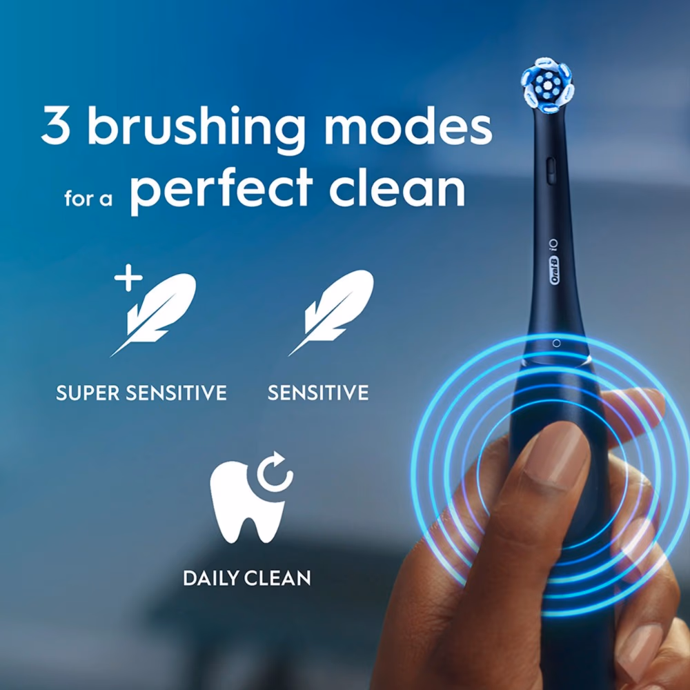 Braun Oral-B iO2 Electric Toothbrush Night Black 2