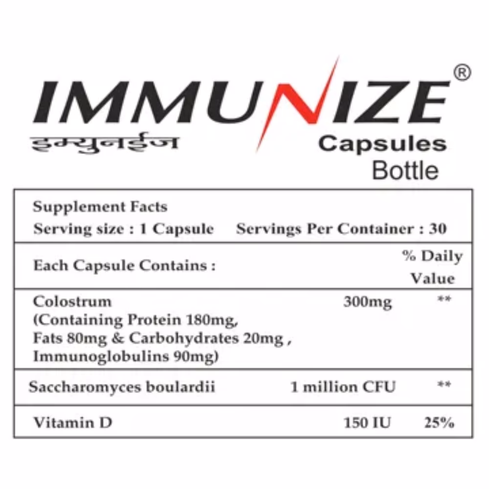 IMMUNIZE 30 Capsules 2