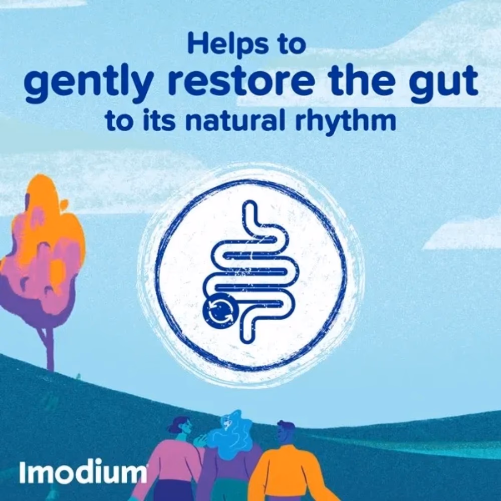IMODIUM 2mg Capsules 6s 3