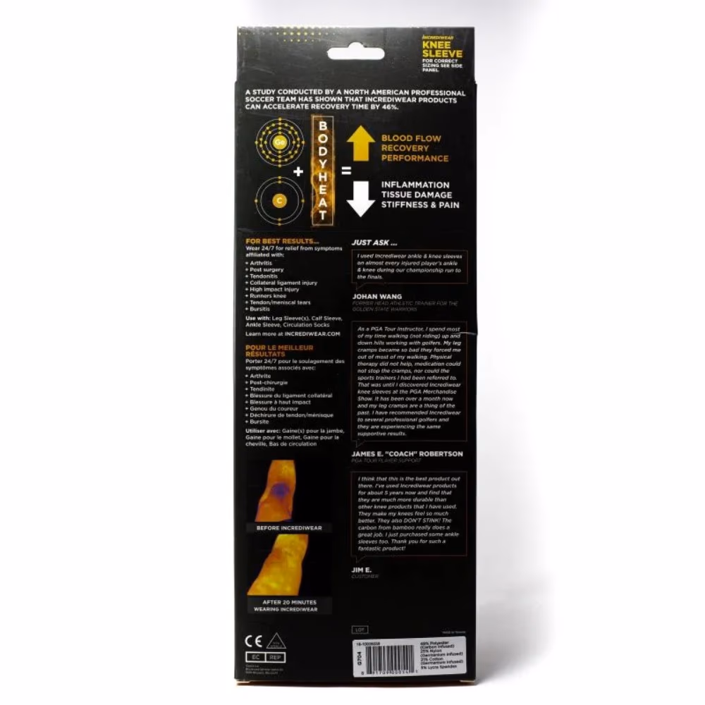 INC G704 Knee Brace with Germanium XL 3