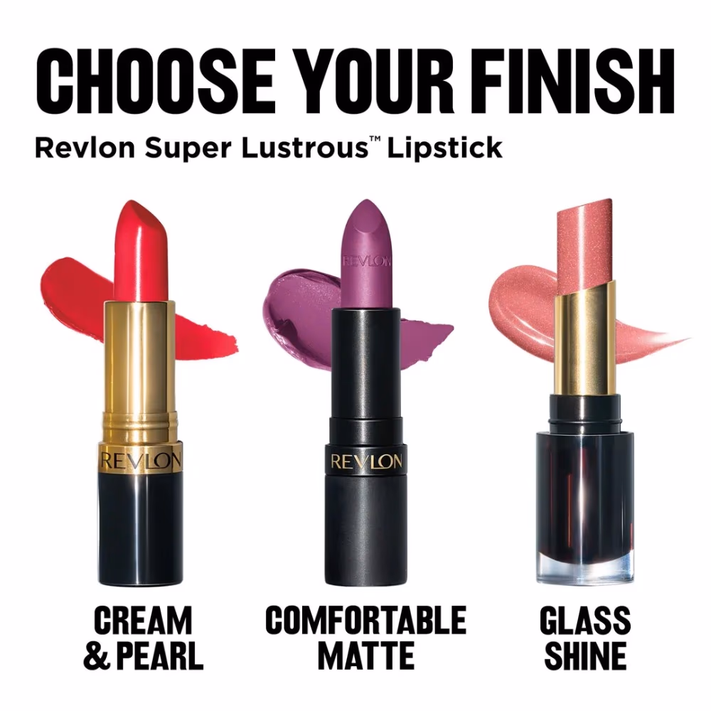 Revlon Super Lustrous Lipstick Cherries in the Snow 4