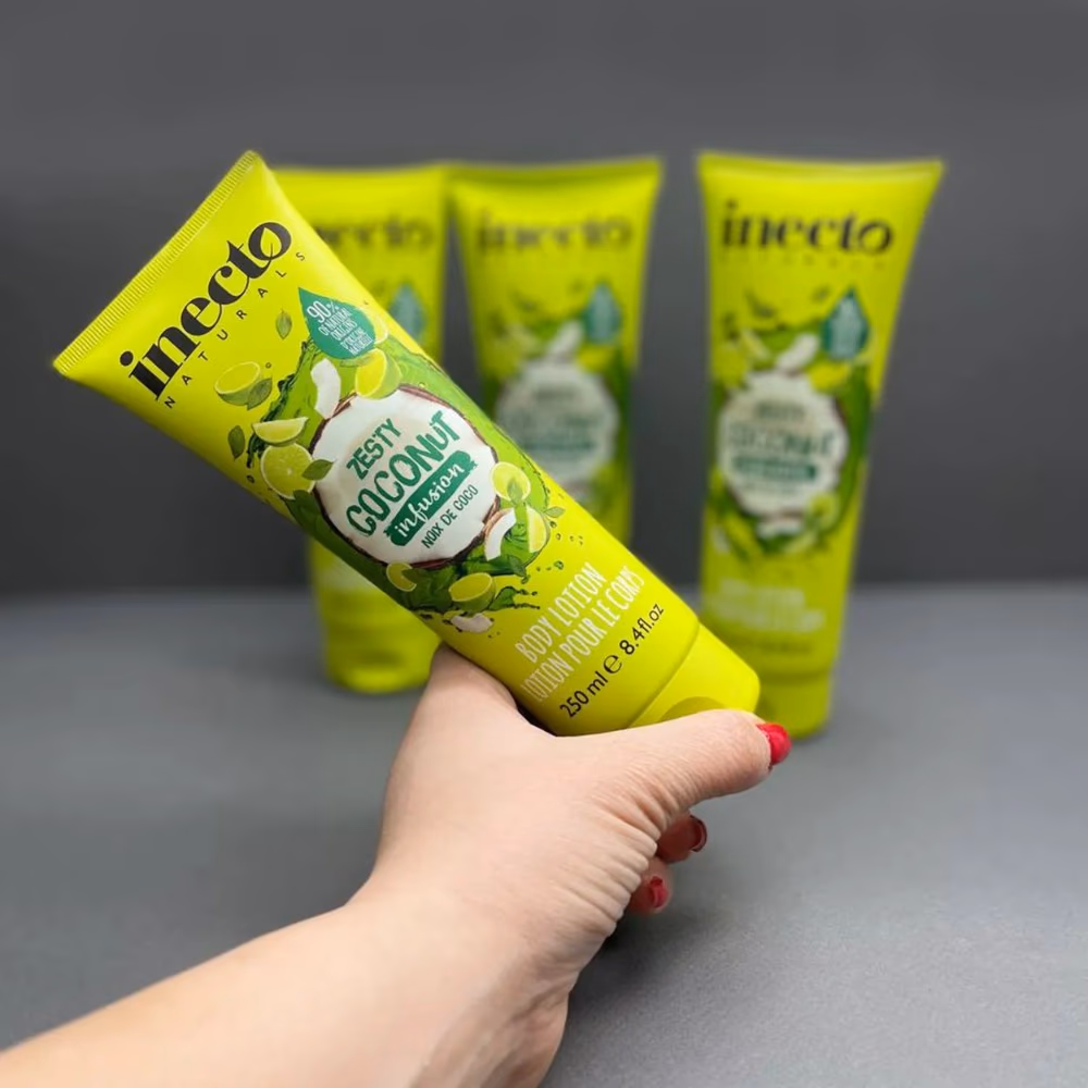INECTO Lime & Mint Coconut Body Lotion 250ml  3