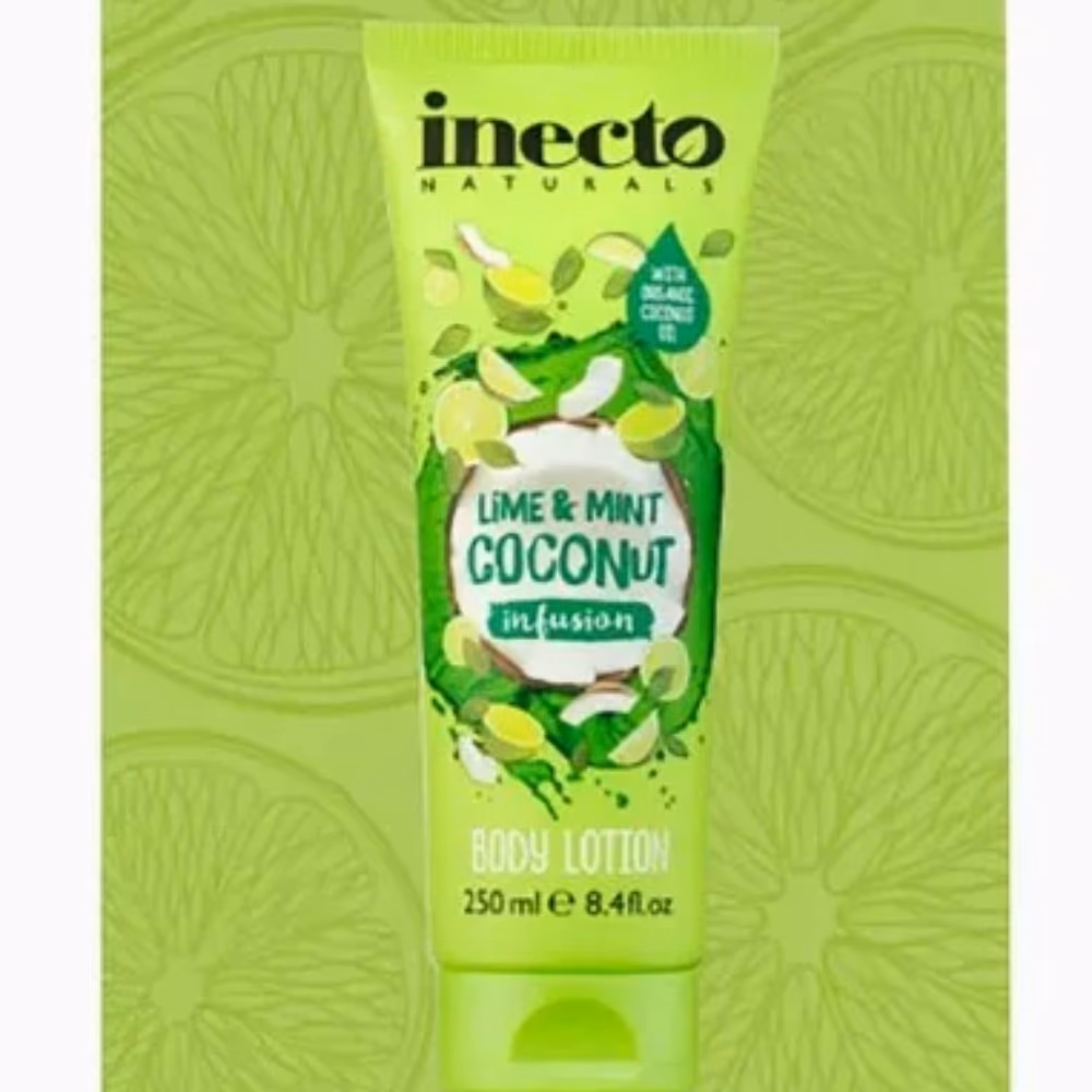 INECTO Lime & Mint Coconut Body Lotion 250ml  2