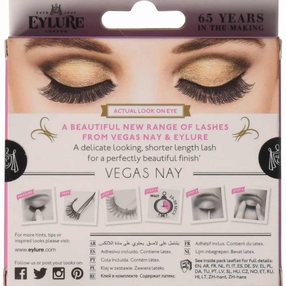 Eylure Vegas Nay Classic Charm False Eyelashes 2