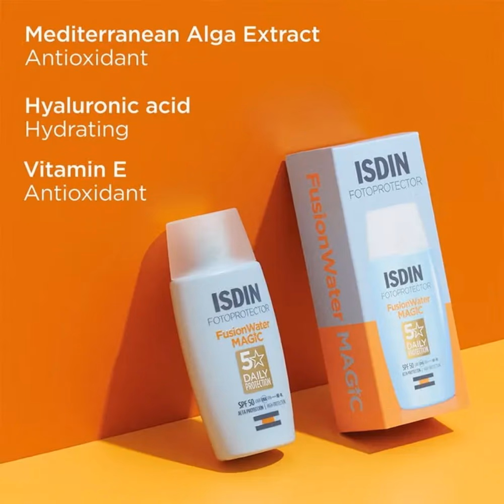  ISDIN FOTO FUSION WATER MAGIC MED SPF50 50ML  2