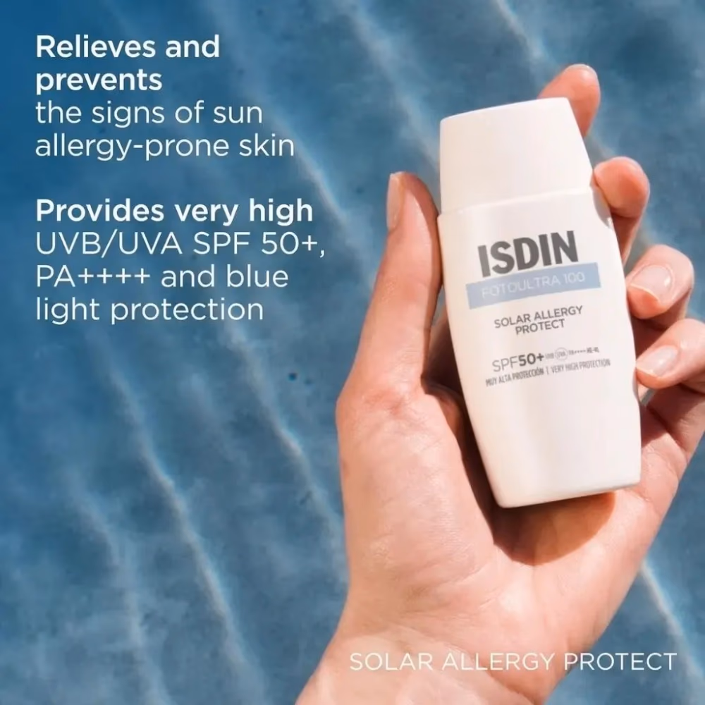 ISDIN FOTO ULTRA SOLAR ALLERGY PROTECT 50ML 2