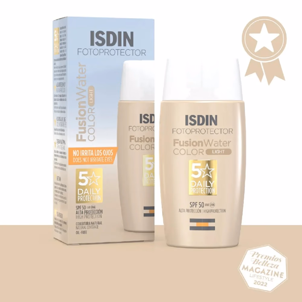  ISDIN FOTOPROTECT FUSION WATER COLOR LIGHT SPF 50 50ML 4