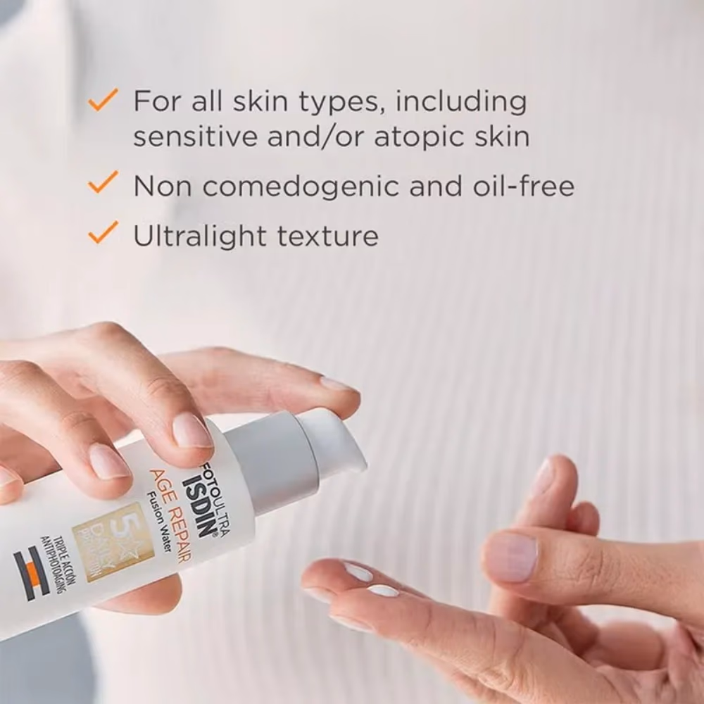 ISDIN FOTOULT AGE REPAIR CLR FUSION WATER SPF 50 50ML  4