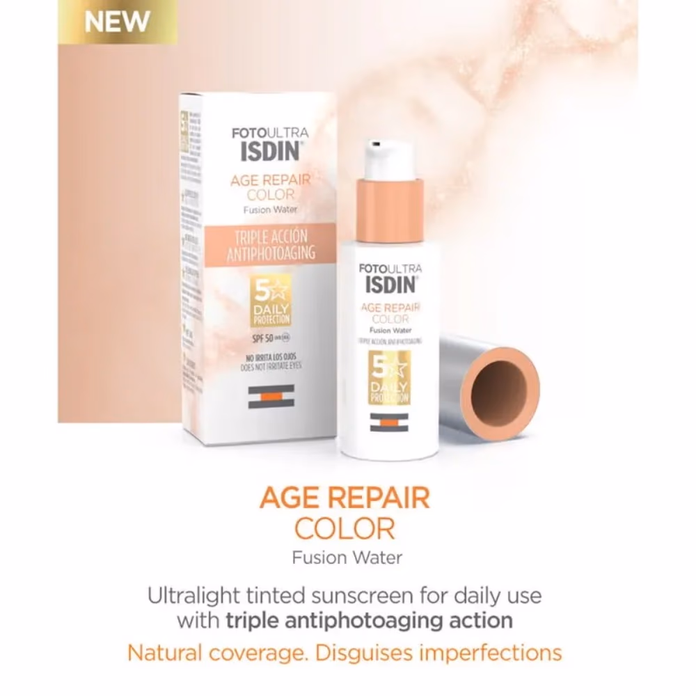 ISDIN FOTOULT AGE REPAIR CLR FUSION WATER SPF 50 50ML  2