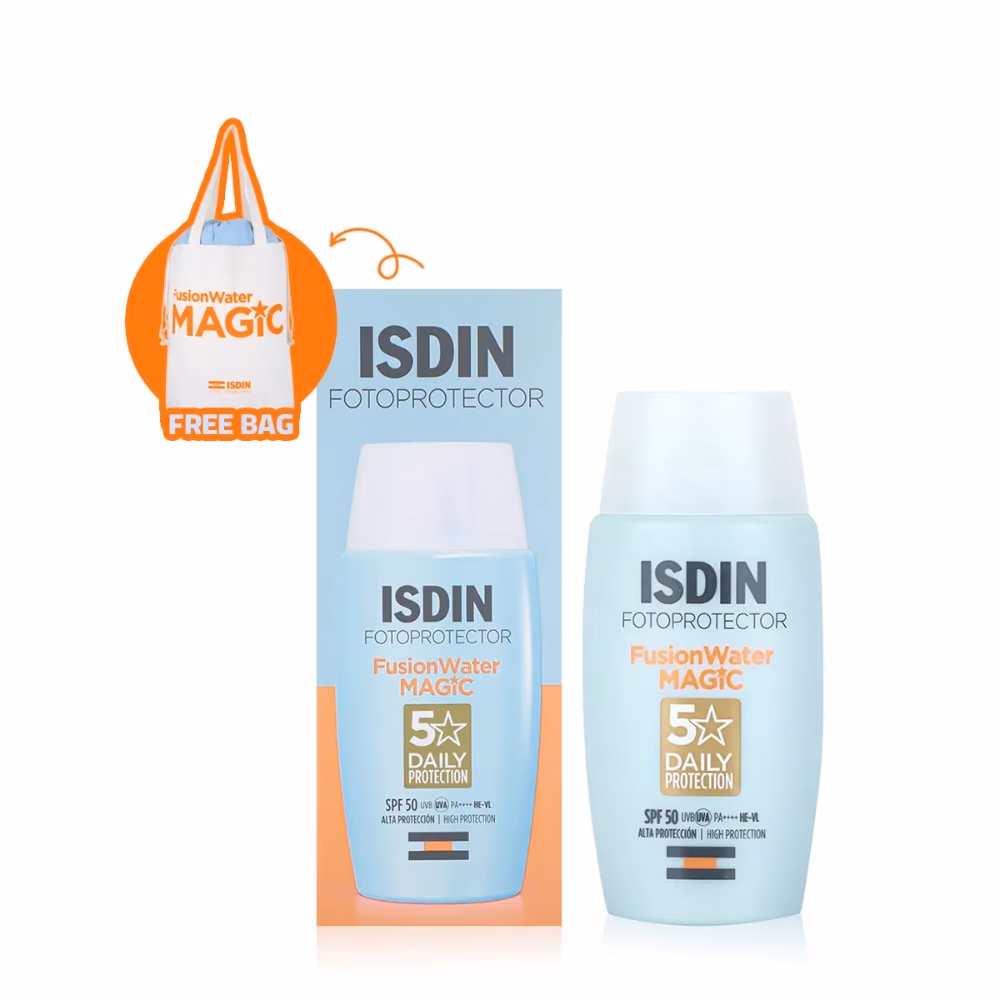 ISDIN FUSION WATER MAGIC SPF 50+ BEACH BAG COMBO  4