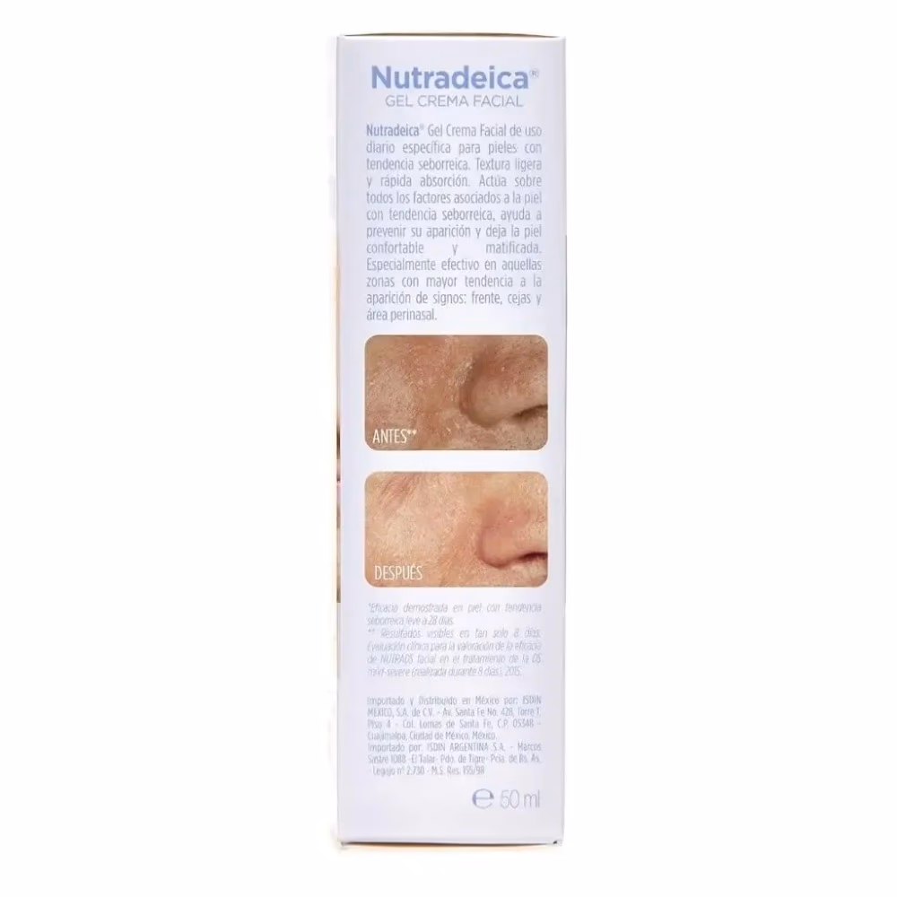 ISDIN Seborrheic Skin Facial Gel Cream 50ml 4