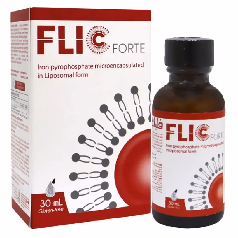 Flic Forte Iron Pyrophosphate Liposomal Drops 30ml 2