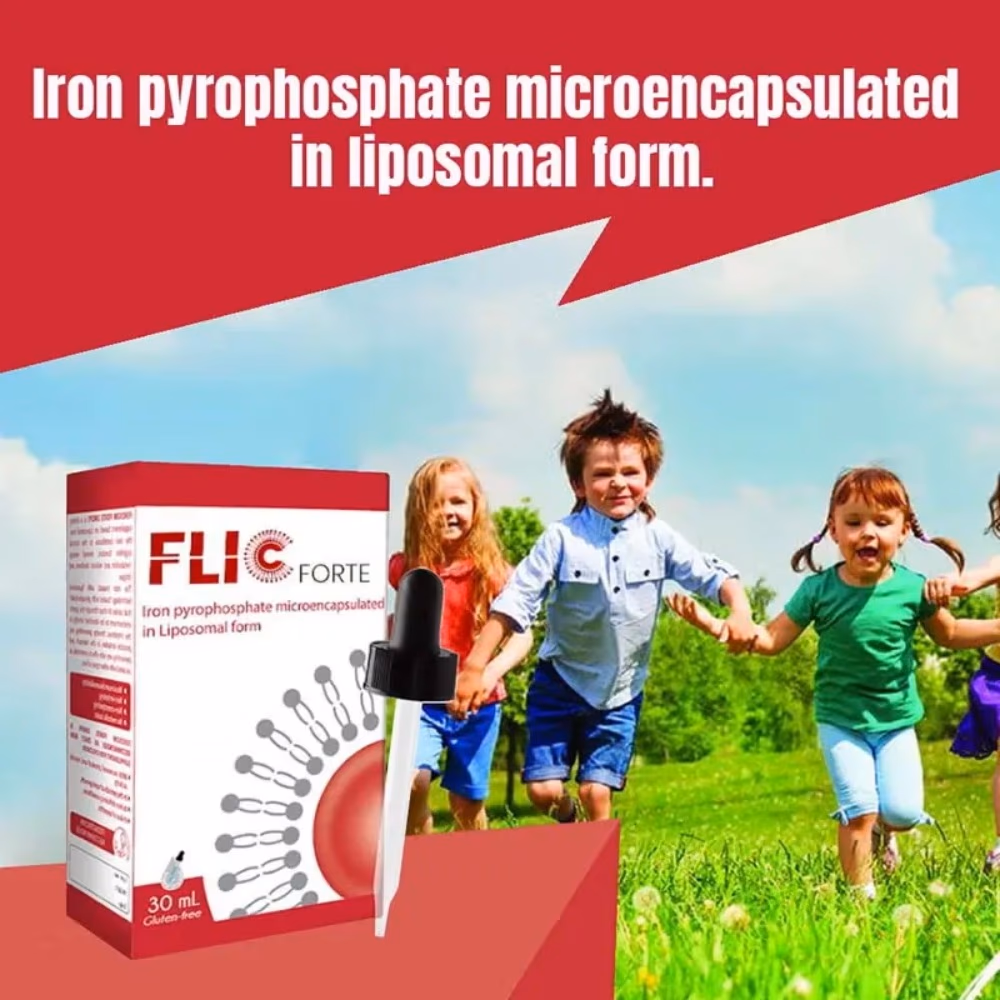 Flic Forte Iron Pyrophosphate Liposomal Drops 30ml 3