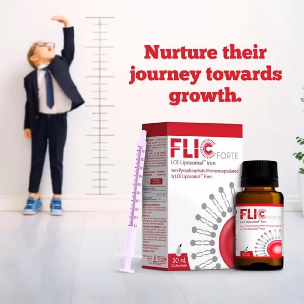 Flic Forte Iron Pyrophosphate Liposomal Drops 30ml 4