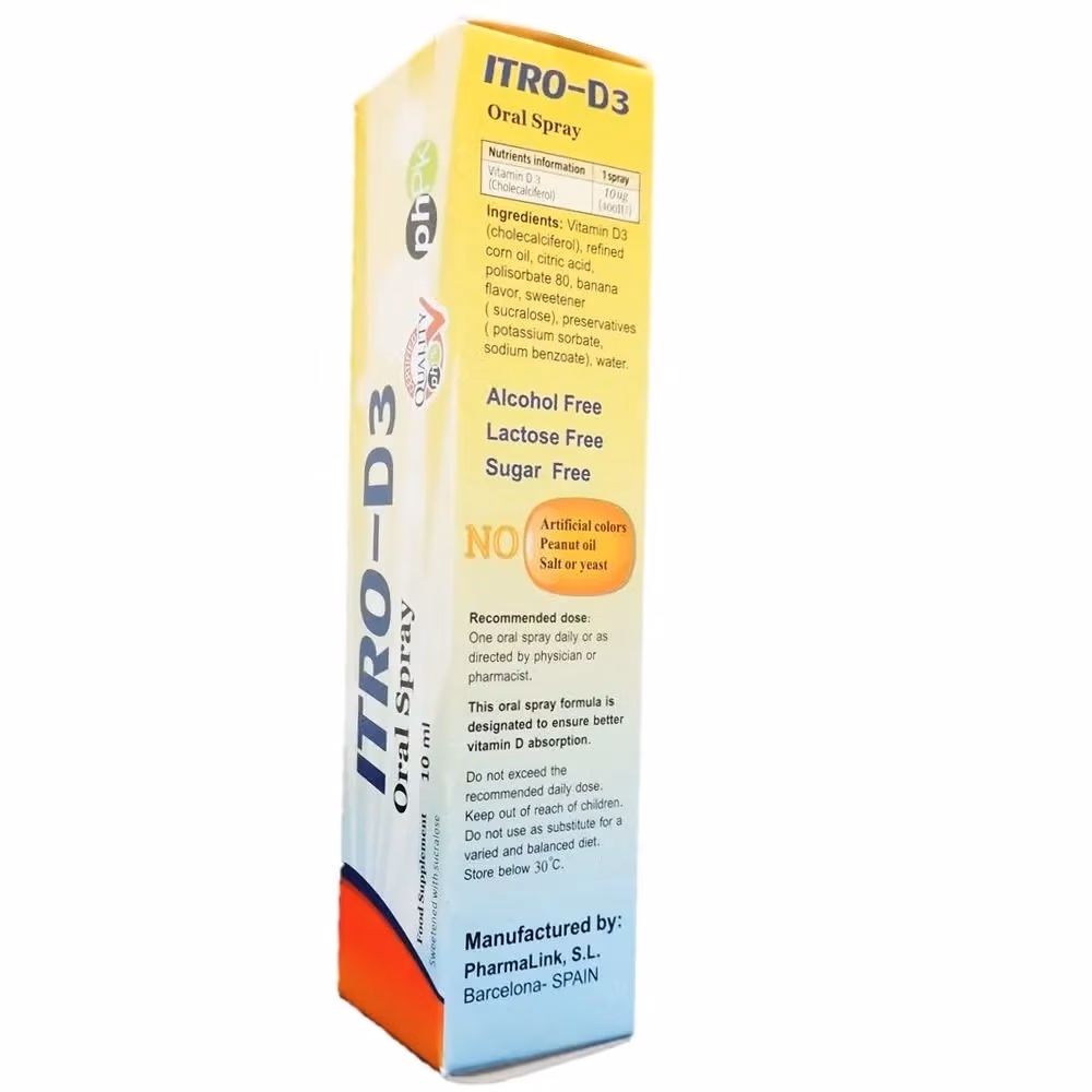 ITRO D3 Oral Spray 10ml 3