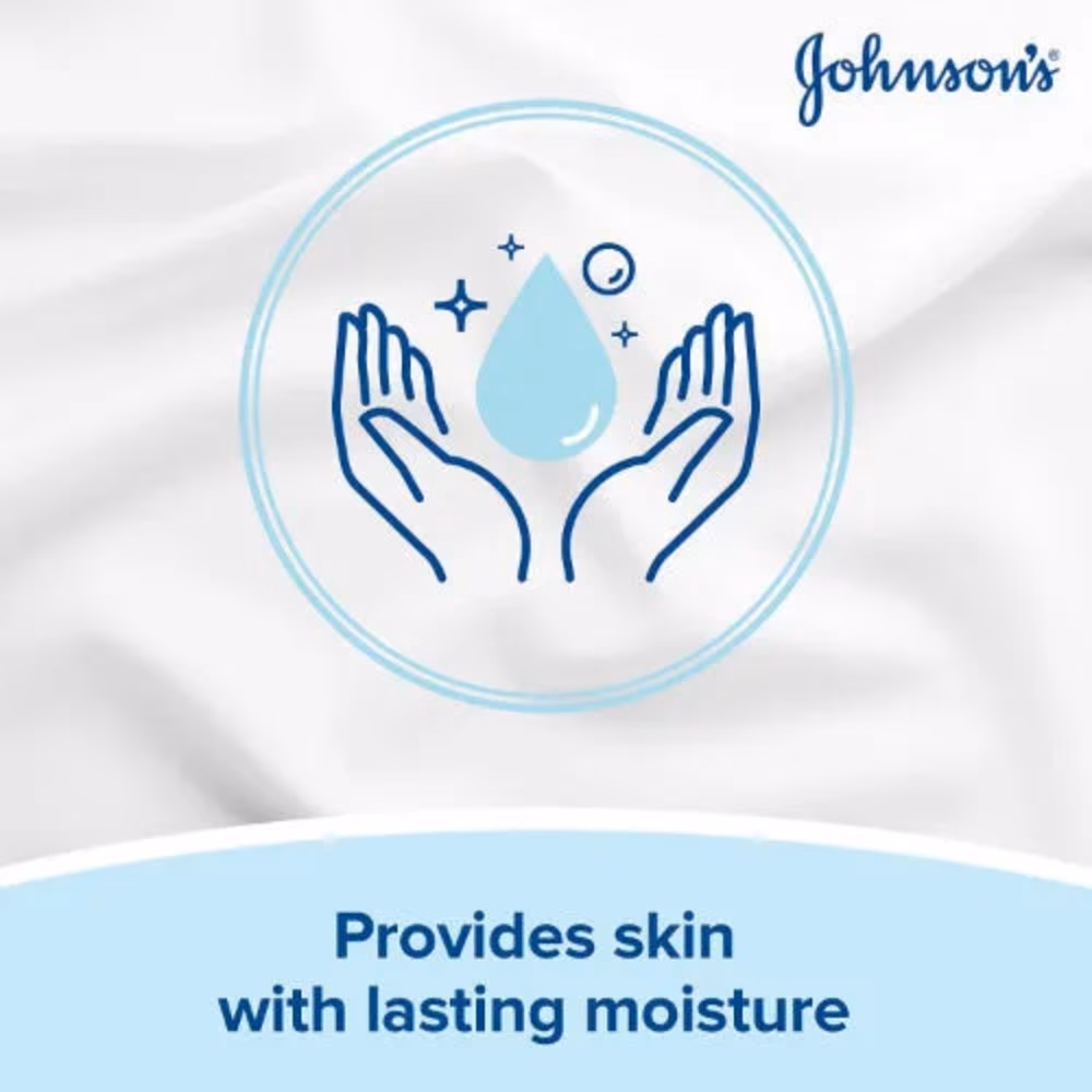 JOHNSON'S 5-in-1 Moist Cleansing Wipes 25pcs Dry 4