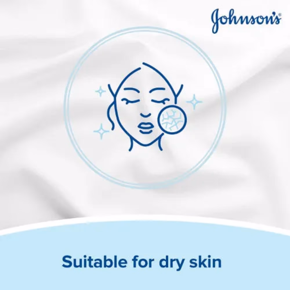 JOHNSON'S 5-in-1 Moist Cleansing Wipes 25pcs Dry 2